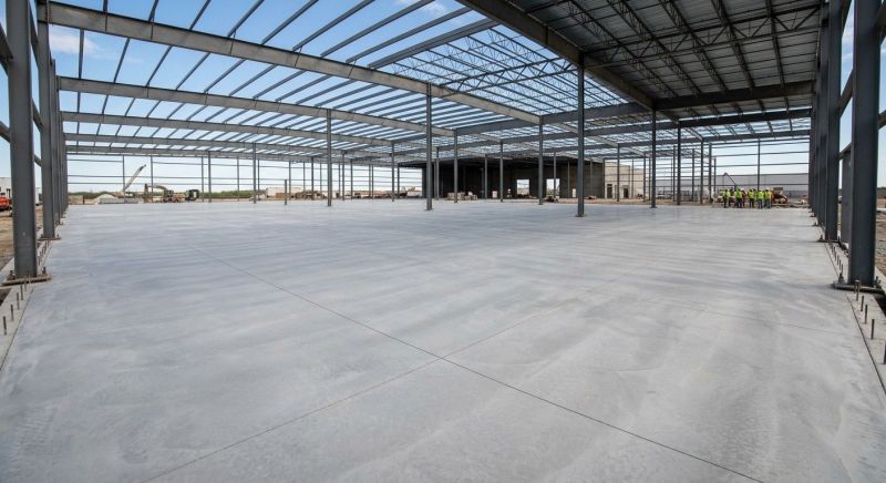 Commercial Slab Installation in Katy, TX